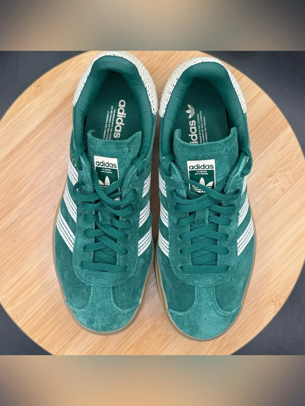 Adidas Gazelle Bold Collegiate Green (Women's) Sz 5.5